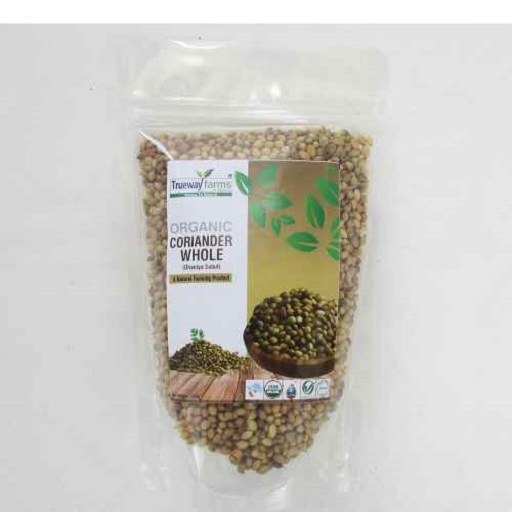 CORIANDER WHOLE (DHANIYA SABUT), 100% ORGANIC, 100% NATURAL